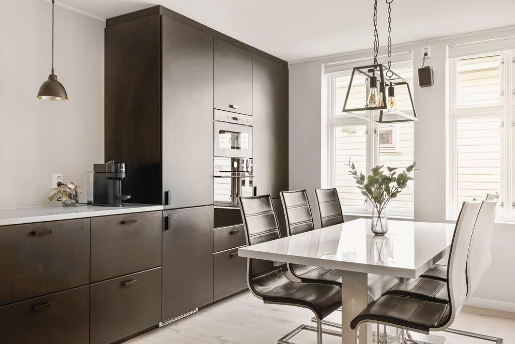 Dinbnb Apartments I Luxury Feel 100M From Bryggen เบอร์เกน ภายนอก รูปภาพ