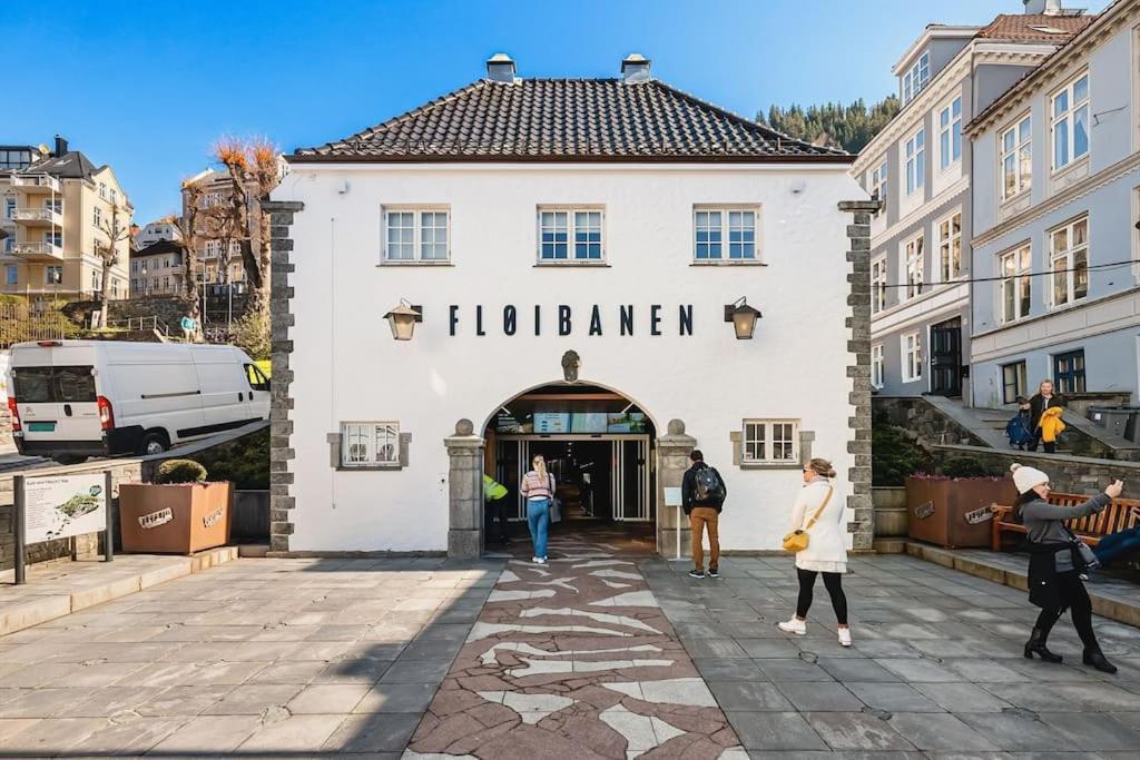 Dinbnb Apartments I Luxury Feel 100M From Bryggen เบอร์เกน ภายนอก รูปภาพ